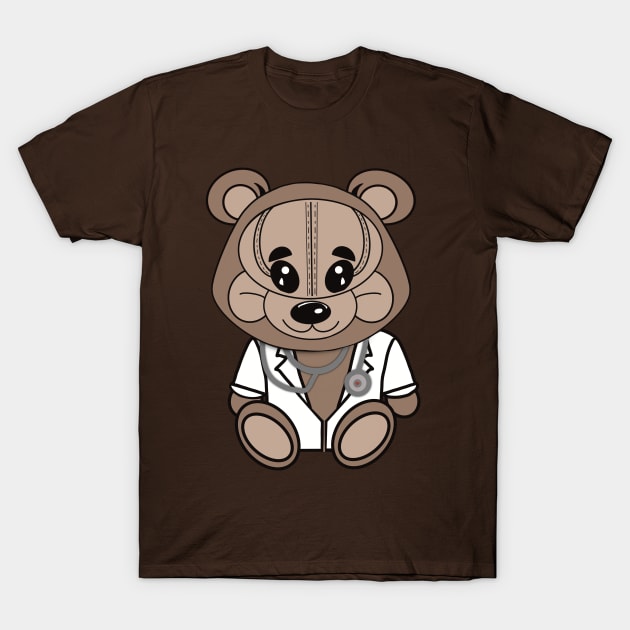 Teddy Bear Doctor T-Shirt by FlippinTurtles